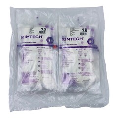 20 Pairs Sterile White Nitrile Gloves Kimtech G3 12”, 6 Mil, Size 7.5 EXP: 2027