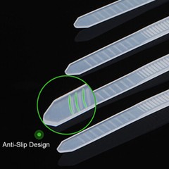 100-200Pcs Cable Ties 4″ / 14″ Heavy Duty Nylon Wrap Wire Zip Ties UV Resistant