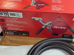 Fill-Rite FR152 Piston Hand Operated Fuel Transfer Pump & Nozzle Spout