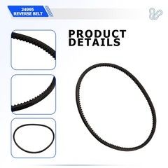 24995 Reverse Belt (10mm x 812mm) for Earthquake Rear Tine Tiller 29702 33970…