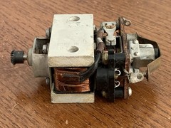 QTY(2) Vintage DC Motor, Pittman Style Open Frame, Wound Field, Bell & Howell?