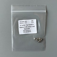 20Sets Dental Orthodontic 1st Molar Wide Big Brackets Roth/MBT/Edgewise no hooks
