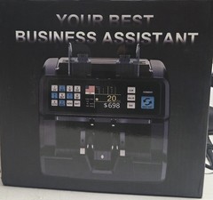 Money Counter with Value Count for USD/EUR/CAD, UV/MG/IR/DD/MT #3663V R6