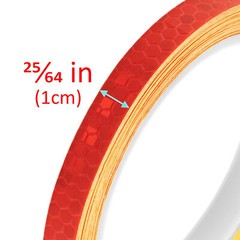 26FT Reflective Safety Tape Self Adhesive pinstripe Sticker Strip Decal 1CM