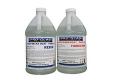 Table Bar Top Clear Epoxy Resin – ProGlas 1000- 1 Gallon Kit