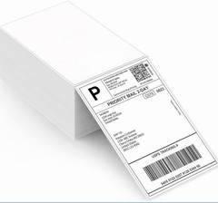 500 4×6 Thermal Shipping Labels Foldable