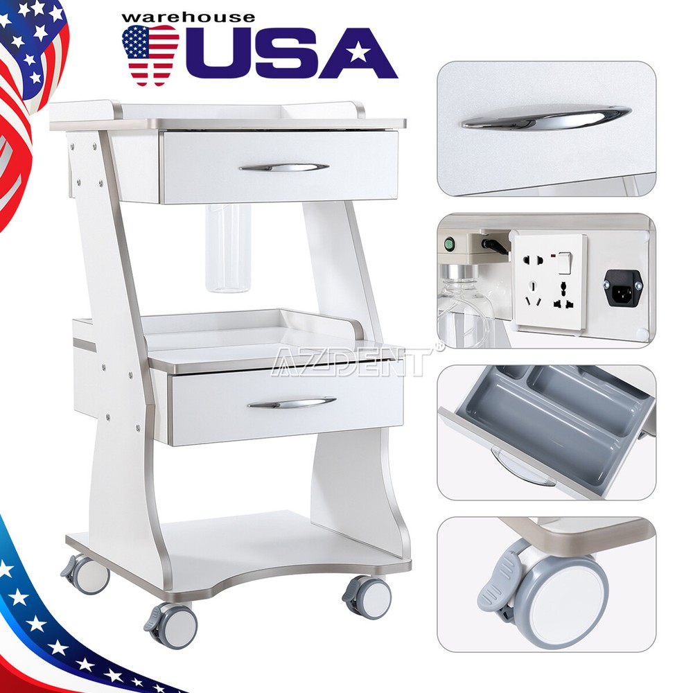 Dental LED Implant Motor Brushless System /Mobile Trolley Cart Auto Water Supply