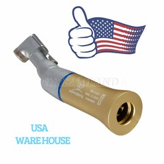 NSK Style Dental low Speed Contra Angle Handpiece fit RA2.35mm Latch Bur Gold SA