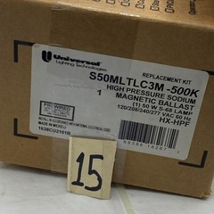 Universal Lighting S50MLTLC3M-500K High Pressure Sodium Ballast 50W S68 LAMP