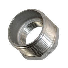 NPT Stainless Steel 304 male to female HEX Reducing bush adapter Pipe Fitting
