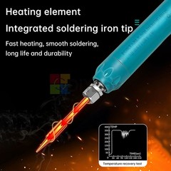USB Soldering Iron 800mAh battery Digital Soldering Iron Set Temperature Adjust