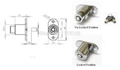 Tubular Plunger Locks for Cabinets & Showcases High Security SafeCo Brands