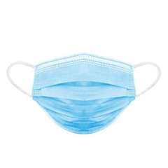 Dual Fit, Pleated, Ear-Loop Face Masks , 50 PACK (FAST SHIPPING)