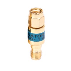 Golden 2W SMA JK Male to Female RF Coaxial Attenuator 6GHz 50ohm 1dB Connector