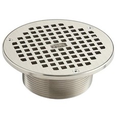 Zurn, ZN400-5B, 5″ Round Drain, Polished, Nickle Bronze, Floor Drain