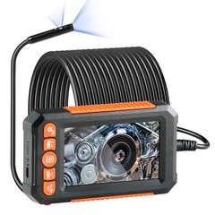VEVOR Endoscope Camera with Lights Dual Lens Borescope 49.2FT Cable 4.3″ Screen