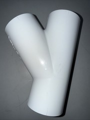 Spears 475-015 1-1/2” PVC Wye Fitting Sch 40 Slip x Slip x Slip White USA