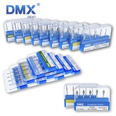Dental Diamond Burs FG for High Speed Handpiece 5Pcs/pack Drills DMXDENT