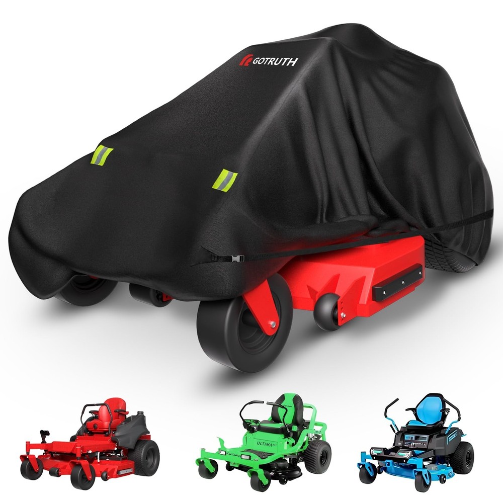 Lawn Mower Cover, Heavy 900D Oxford Fabric -Universal Fit Lawn Tractor Covers…