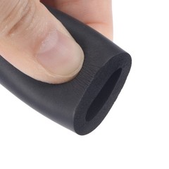 Foam Tubing for Handle Grip, Pipe Insulation 1/2″ 13mm ID 23mm OD 1m Black