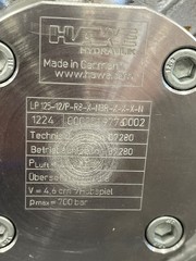 HAWE HYDRAULIK Air Driven Hydraulic Pump LP 125-12/P-R8-X-NBR-X-X-X-N