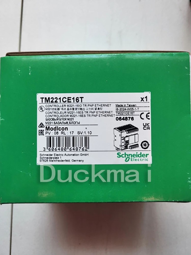 New in box TM221CE16T Modicon M221 Controller 16I/O Brand Fast Shipping