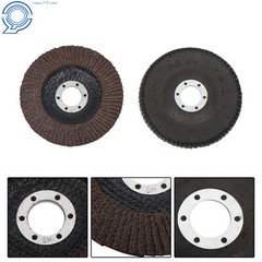 50 Pcs 4-1/2″ X 7/8″ Premium Zirconia Flap Disc Sanding Grinding 40 Grit Grey