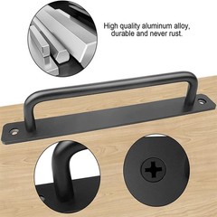 2 Pack Sliding Barn Door 5.04IN Handles Pull Handle Sliding Gate Wardrobe Cup…