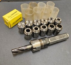 TSD Universal ½” Cap. Collet Chuck 1″ Shank 7.41″ OAL 90528 Machinist Acura Flex