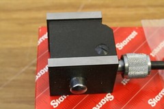 New Starrett METRIC No. 657 Magnetic Base Back PlungerDial Indicator Set 0-5mm