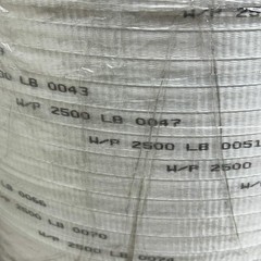 RIBBON FACTORY Woven 100% Polyester Copper Coated Pull Tape 5000′, 22 Gauge