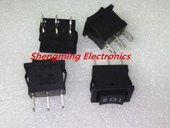 100pcs KCD1-103 On/Off/On 6A 250VAC 10A/125VAC 3PIN 15X21 Rocker Power Switch