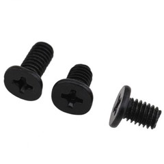 Big Thin Flat Cross Head screw M2M2.5M3M4 Ni-plated/Black Zinc CM