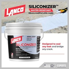 1 Gal. White Crack Leaks Filler Roof Coating Concrete Sealer Drywall Metal New