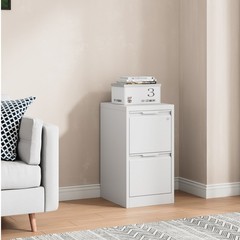 NEW Metal Vertical File Storage Cabinet with Lock 2 Drawer Office Filing Cabinet