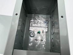 Cooper B-Line Systems 664 SC Screw Cover Junction Box 000F2300 C Gray