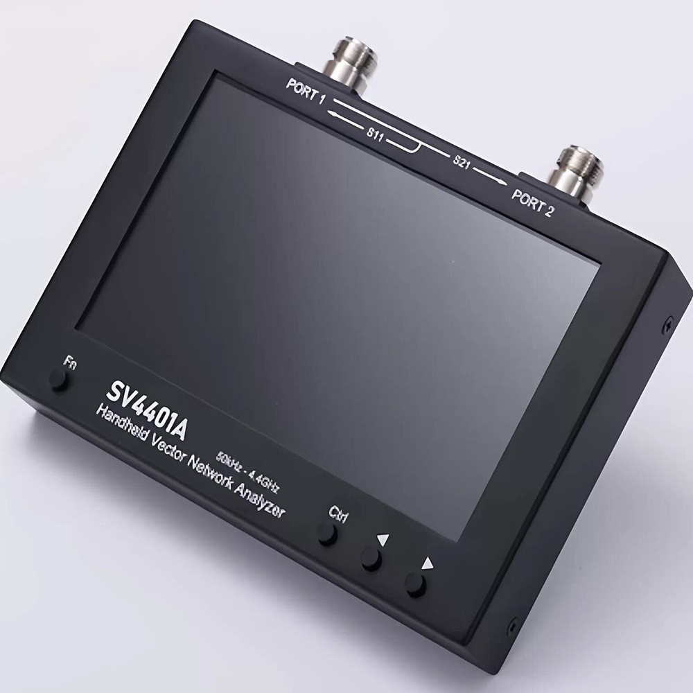 SV4401A VNA Vector Network Analyzer 7 Inch Touch LCD 50KHz-4.4GHz