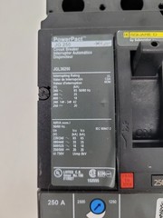 JGL36250 Square D 250A 600V Circuit Breaker w/ Hardware – Next Day Option