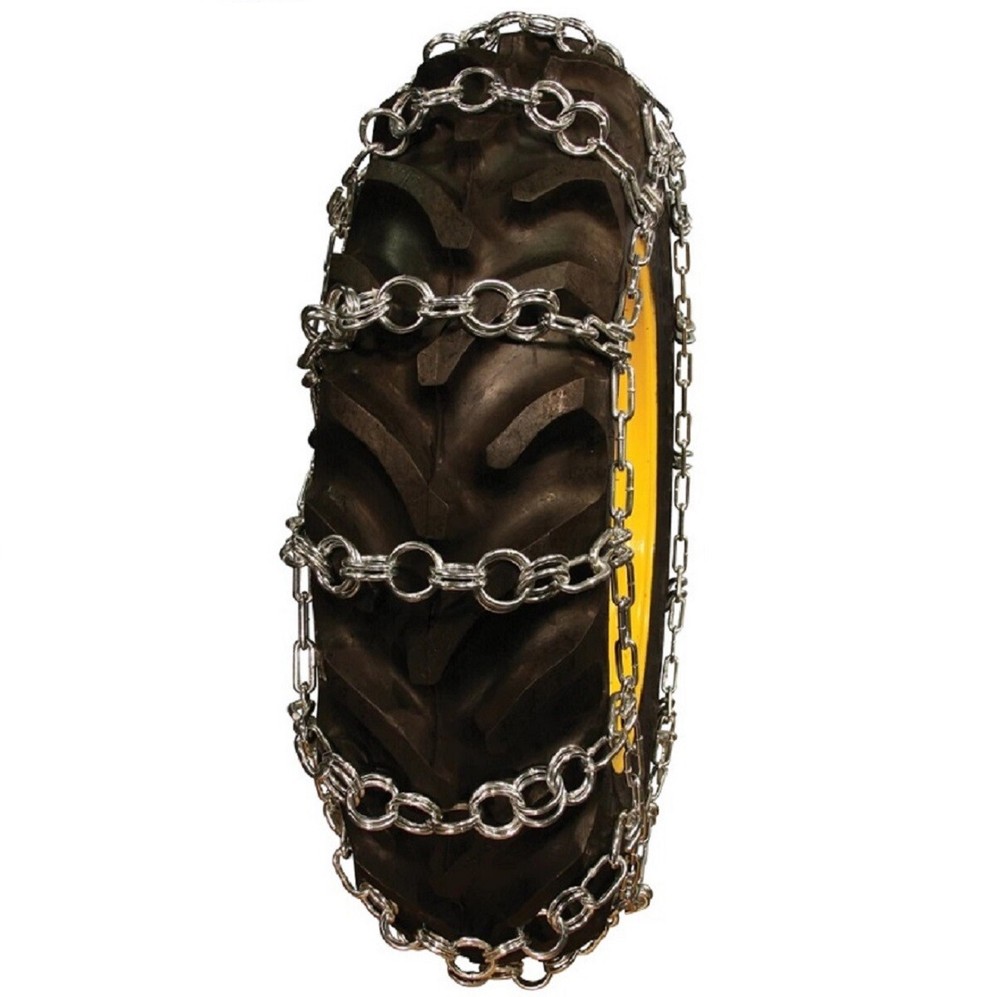 Double Ring Pattern 13.9-36 Tractor Tire Chains