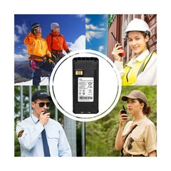 5-Pack PMNN4476A PMNN4476 PMNN4080 CP185 Two-Way Radio Battery 7.4V 2600mAh L…