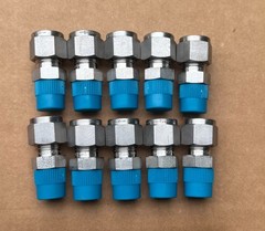 Lot of 10: Swagelok SS-600-1-4 Tube Fitting Connector 3/8″ Tube x 1/4″ Male NPT