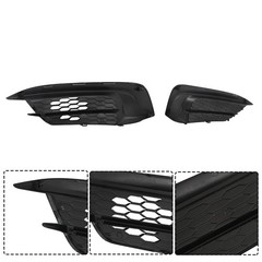 Front Fog Light Cover Set LH RH Replacement for Civic 2016-2018