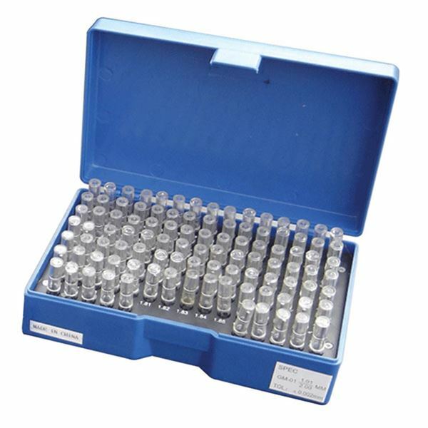 TTC T7114 2.02mm-4.0mm x .02mm 100 Pc Economy Metric Plus Pin Gage Set
