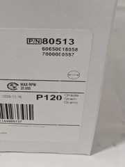 3M Quick-Change Disc: Roloc TR, 3″ Dia, 120 Grit Box of 50 7000000557