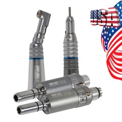 NSK Style Dental Slow Low Speed Handpiece Straight Contra Angle Air Motor 2/4H