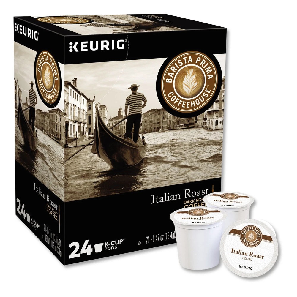 New Barista Prima Coffeehouse 8500CT K-Cups Coffee Pack – Italian Roast (96/CT)