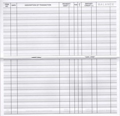 12 Checkbook Transaction Registers 2025-2026-2027 Calendars Check Book Bank …