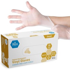 Medical Exam Vinyl Gloves Heavy Duty Disposable 100 Count Latex Free Safety New
