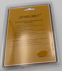 ATHELMET Auto-Darkening Welding Filter Lens Shade 10 Replacement Cartridge NEW