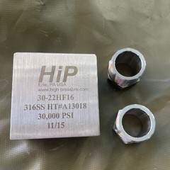 HiP 30-22HF16 Elbow High Pressure Fitting 30,000 PSI